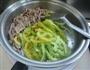 苦瓜炒肉的做法步骤8