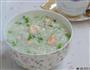 翡翠虾仁粥的做法图解5