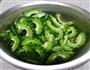 三杯醋苦瓜的做法图解2