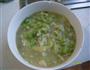 丝瓜毛豆小汤的做法图解4