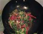 青菜炒肉的做法图解6
