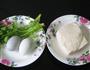 双蛋香菜拌豆腐的做法图解1