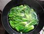 油爆青菜的做法图解3
