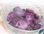 紫薯蜜豆茶巾绞的做法图解1