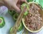 黄花菜肉末酿苦瓜的做法图解11