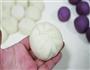 紫薯花开馒头的做法图解7