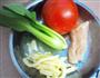 鸡丝番茄粥的做法图解1