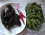 毛豆炒酱瓜的做法图解1