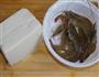 鲜虾蒸豆腐的做法图解1