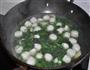 菠菜鱼丸汤的做法图解4
