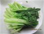 炝油菜的做法图解2