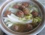 娃娃菜莲藕肉丸汤的做法图解7