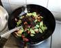 黄瓜炒火腿片的做法图解6