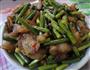 蒜苔回锅肉的做法图解4
