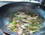 海带炒肉片的做法图解4