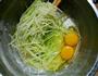 西葫芦丝蛋饼的做法图解4