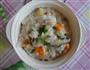 胡萝卜香菇鸡粥的做法图解8