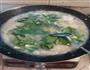 青菜白蛤肉片汤的做法图解6
