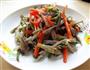 清炒紫扁豆角的做法图解9