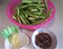虾酱炒豆角的做法图解2