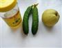 黄瓜生梨汁的做法图解1