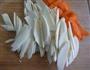 茭白胡萝卜的做法图解2
