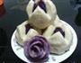 奶香紫薯开口笑的做法图解12