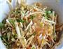 菜心拌蛰皮的做法步骤5