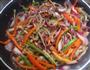 五彩黄牛肉的做法步骤7