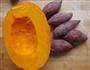 南瓜紫薯糖水的做法图解1