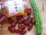 蜜汁红枣苦瓜段的做法图解1
