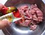 茄汁肉片的做法图解3