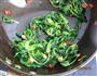 小炒鸡蛋菠菜的做法图解6