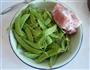 小炒荷兰豆的做法图解1