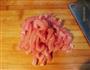 香菜炒肉丝的做法图解2