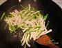香菜炒肉丝的做法图解8