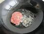 韭黄炒肉末的做法图解5