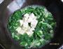 小白菜炖豆腐的做法图解4