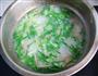 青菜火腿粥的做法图解6