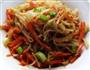 三丝炒切粉的做法图解8