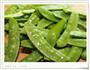 蒜香荷兰豆的做法图解1