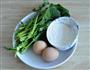 菠菜鸡蛋卷的做法图解1