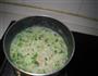 青菜肉末二米粥的做法图解6