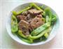 猪肝瘦肉炒灯笼椒的做法图解8