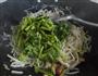 香菜炒豆芽的做法图解6