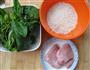 青菜瘦肉粥的做法图解1