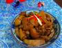 猪蹄蒸芋头的做法图解11