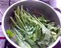 香蒜虾米拌菠菜的做法图解4