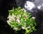 菜薹炒咸肉的做法图解7