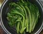 炒菜心的做法图解2